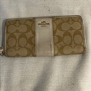 Coach Tan and Cream Women's Bag